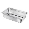 VEVOR 1 Pack Stainless Steam Hotel Pan, Full Size Table Steam Pan