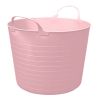 4 Pack Flex Storage Bin, Pink