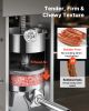 Electric Sausage Stuffer, 25 LBS / 12 L Vertical Meat Stuffer, Stepless Speed Control and Foot Pedal