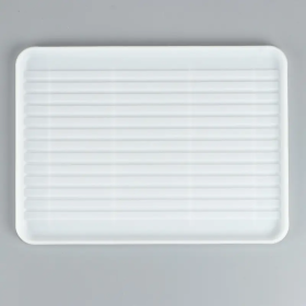 Niversal Polypropylene Dish Drain Board For Kitchen--Selling On Temu Is Prohibited (Color: White)