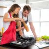 2000W Electric Dual Burner Portable Coil Heating Hot Plate Stove Countertop RV Hotplate With 5 Temperature Adjustments Portable Handles