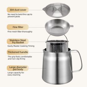 Kitchen Oil Pot (Option: Default)