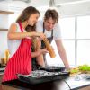 2000W Electric Dual Burner Portable Coil Heating Hot Plate Stove Countertop RV Hotplate With 5 Temperature Adjustments Portable Handles